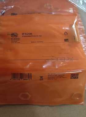 询价德国IFM易福门IFS206电感式接近开关传感器IF