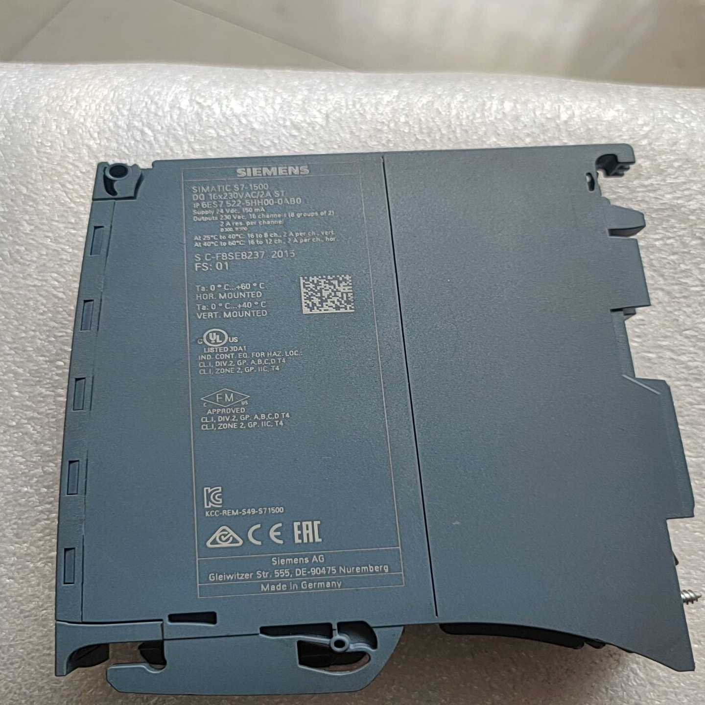 【议价】#plc模块522-5hh00实物图功能适用