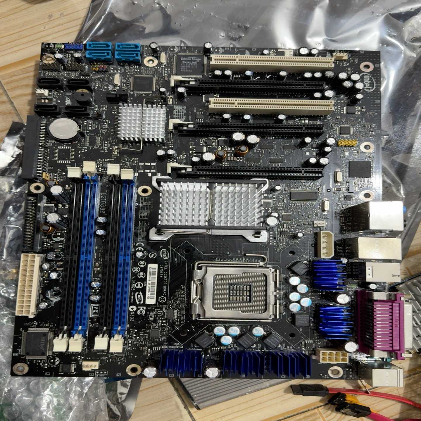 询价英特尔D975XBX主板D33025工控数控专用主板775