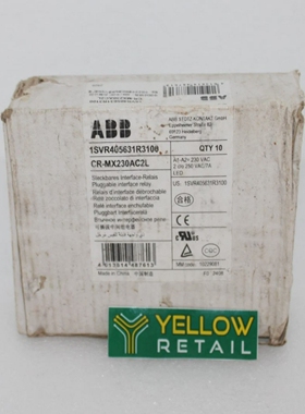 ABB1SVR405631R3100可插拔接口继电器230VACCR-MX230AC2L(