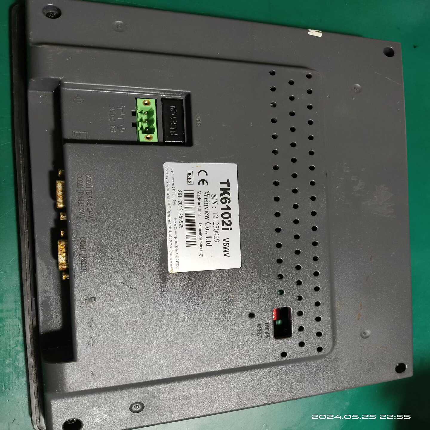 威纶触摸屏Tk6102i    V5WV;议价