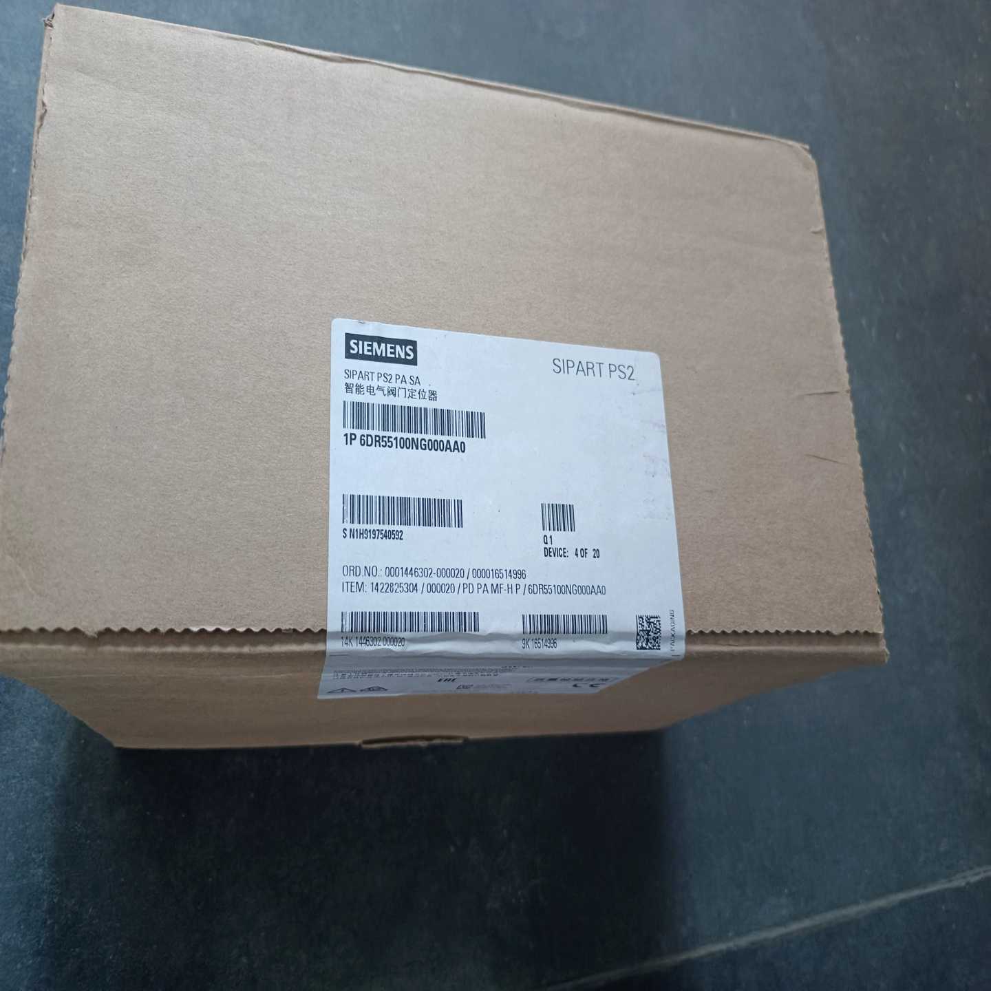 【议价】1P6DR5510-0NG00-0AA0阀门定位器智适用