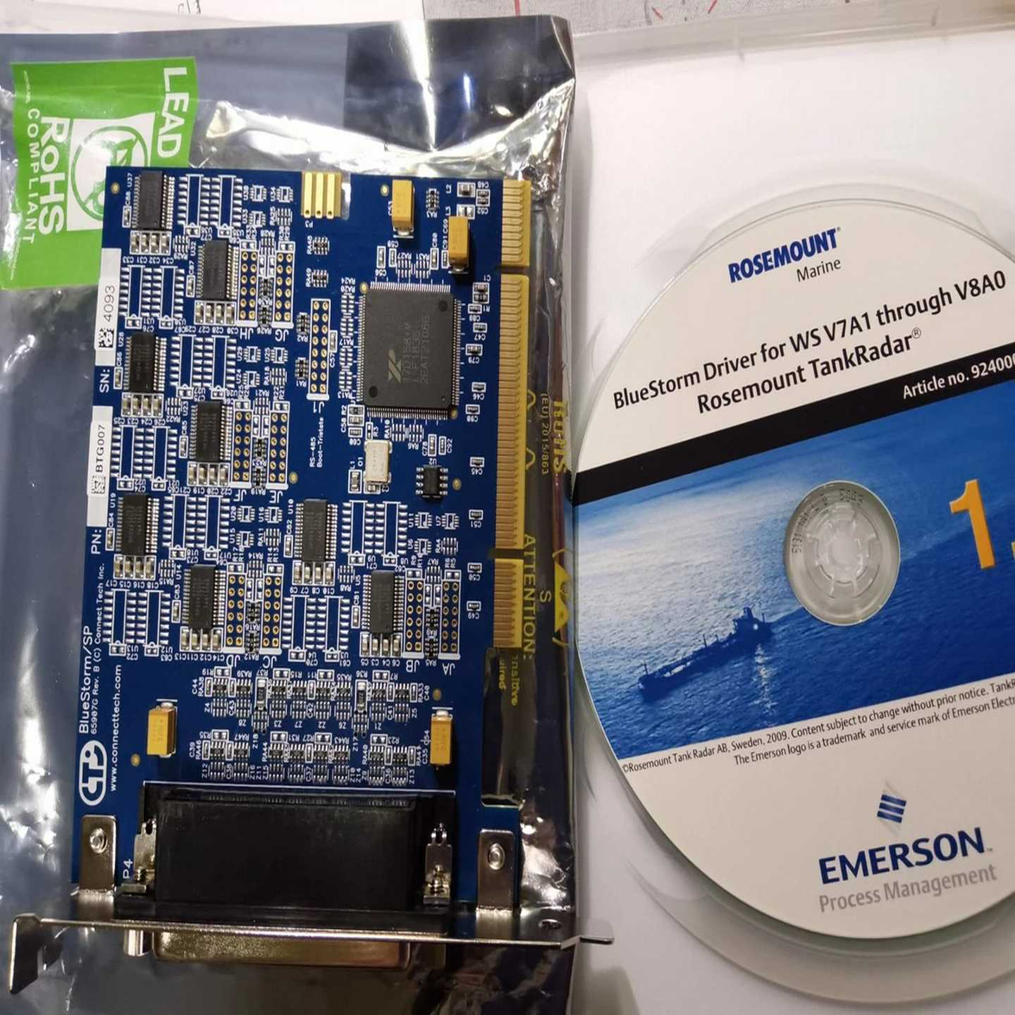 BlueStorm/SP，65907G Rev.B，PCI-拍前询价