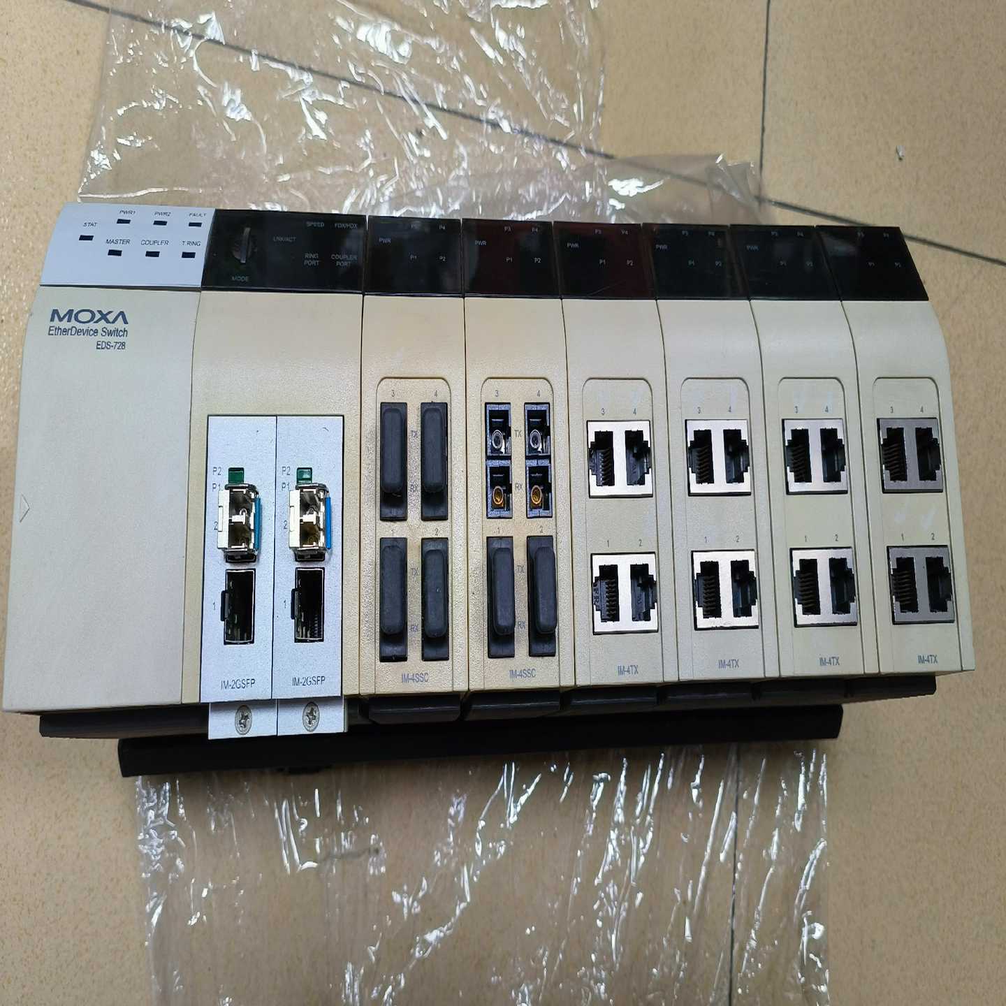 摩莎EDS-728工业以太网交换机IM-2GSFP询价