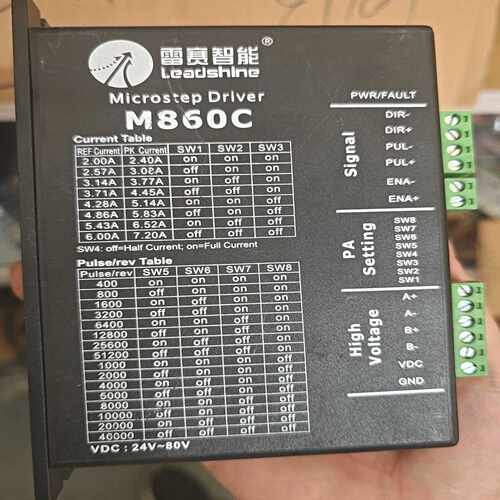 咨询-雷赛86电机步进驱动器，M860C