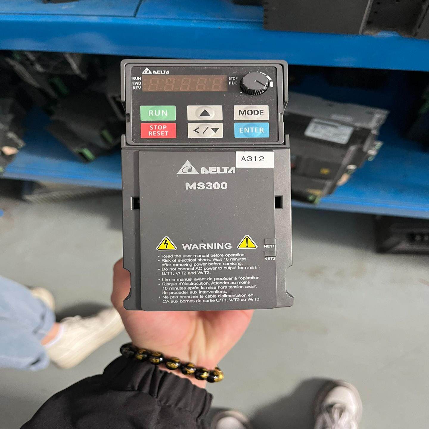 台达变频器MS300 VFD4A2MS43ANSAA 1.5（佳毅工控）