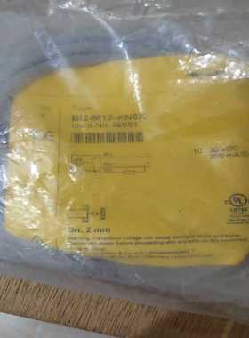 咨询-BI2-M12-AN6X-电感式接近开关-Turck图尔克