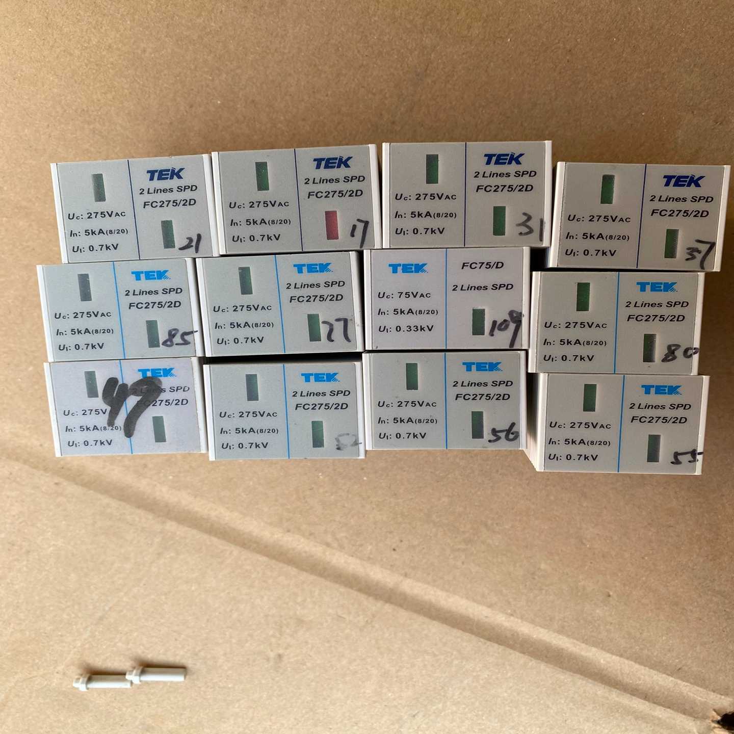 TEK FC275/D电源防雷模块 ，拆旧，品相好~询价