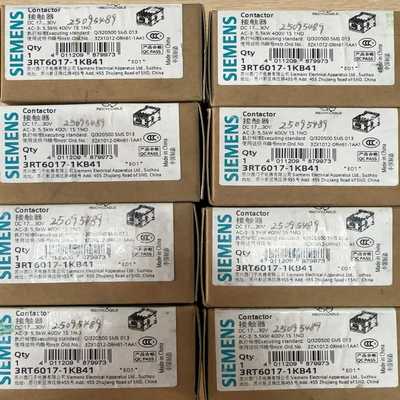 接触器3RT6017-1KB41询价