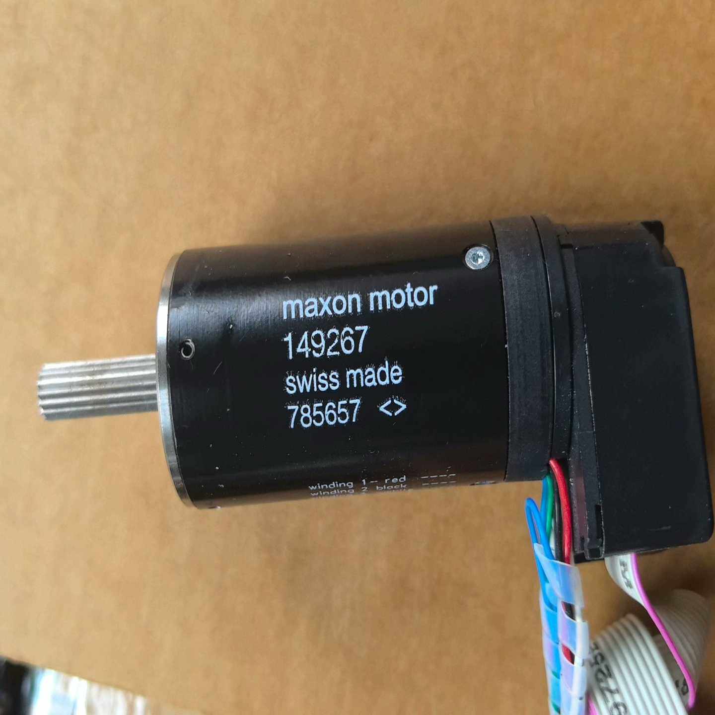 询价~拍前议价：maxon 149267直流马达 带hedl-55