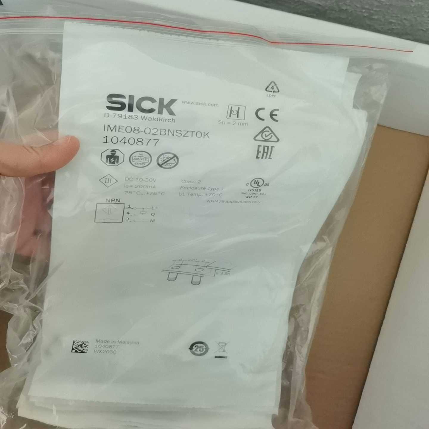 SICK西克IME08-02BNSZT0K104询价