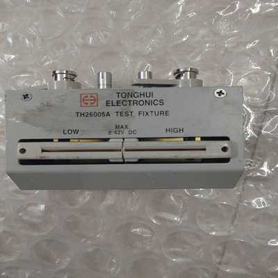 咨询-同惠数字电桥测试夹TH26005A测试夹具配件