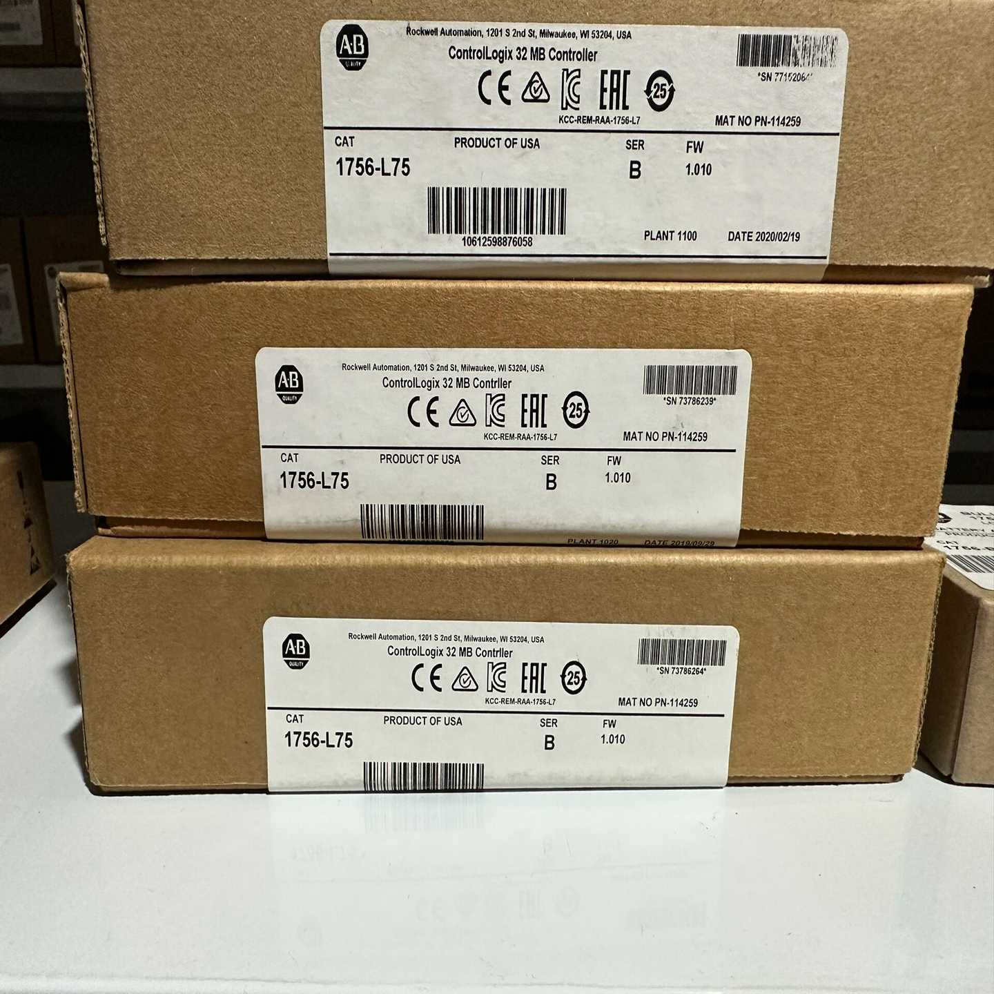 ABPLC1756-L75，看中联系，非询价