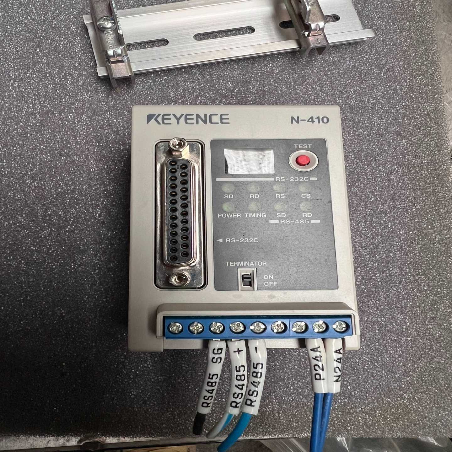 KEYENCE基恩士长距离激光条码读取器N-410--议价商品