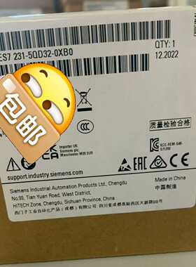 【议价】6AG1231-5QD32-4XB0适用