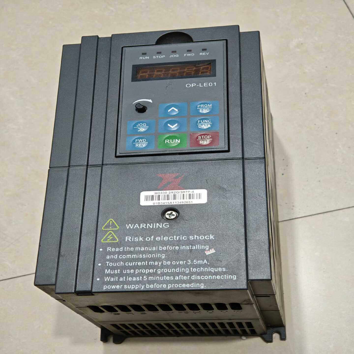 富凌2.2kw变频器BD330-2R2G/3R7P-4询价