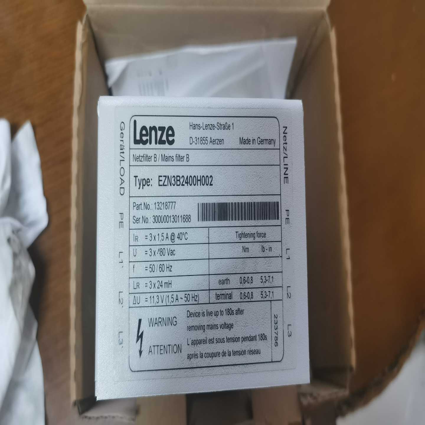 询价-伦伺LGG4-6C带包装，