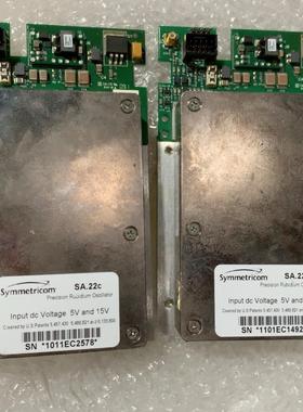Symmetricom铷原子钟SA.22c原装拆机另有一--议价商品