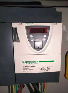 施耐德变频器，型号Altivar61F，7.5kW-10H--议价商品