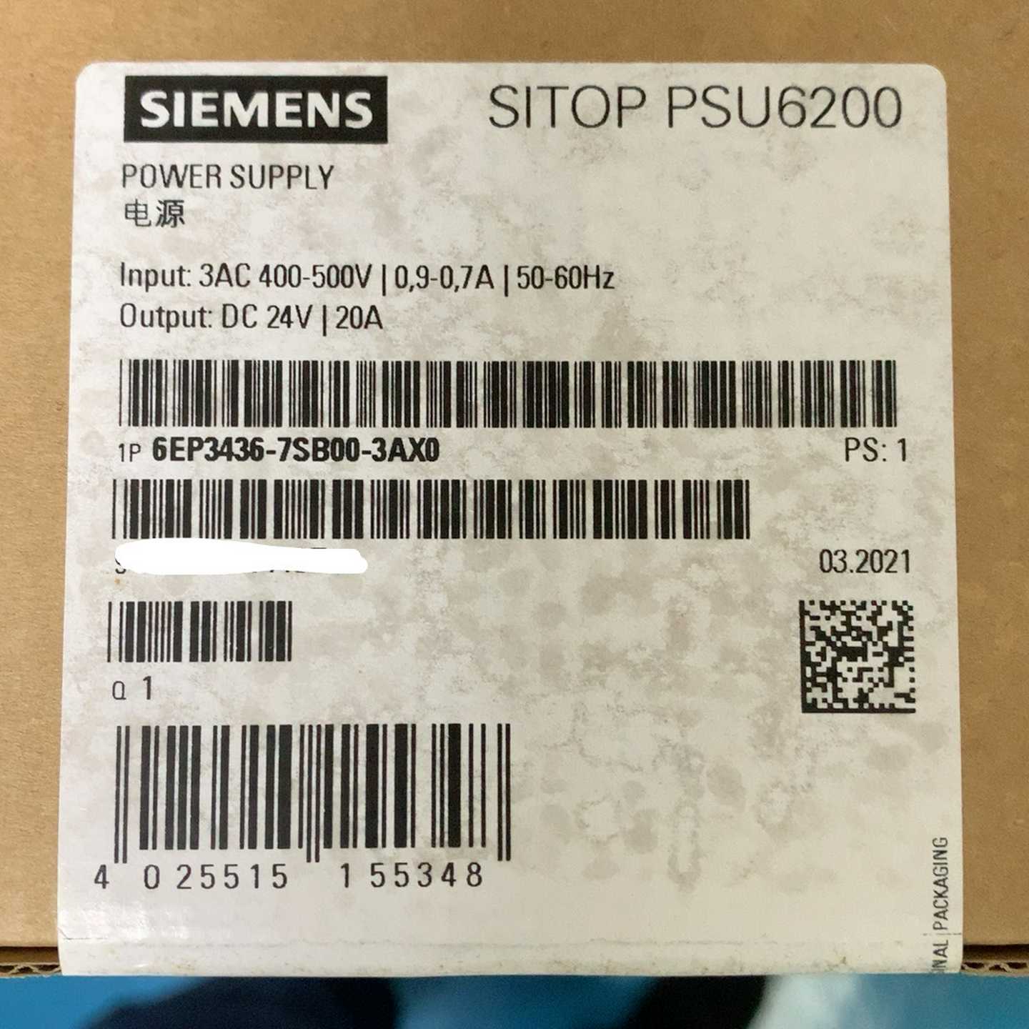 询价6EP3436-7SB00-3AX0SITOP