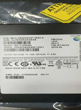 Samsung三星PM1635a800GBSSD--议价商品