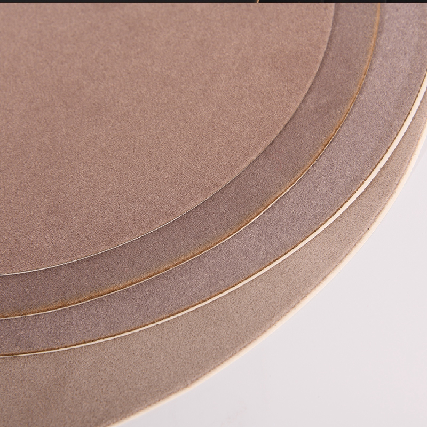 llGoral斑羚灰色金相抛光布220mm工业百洁布A级标准件长绒抛光布