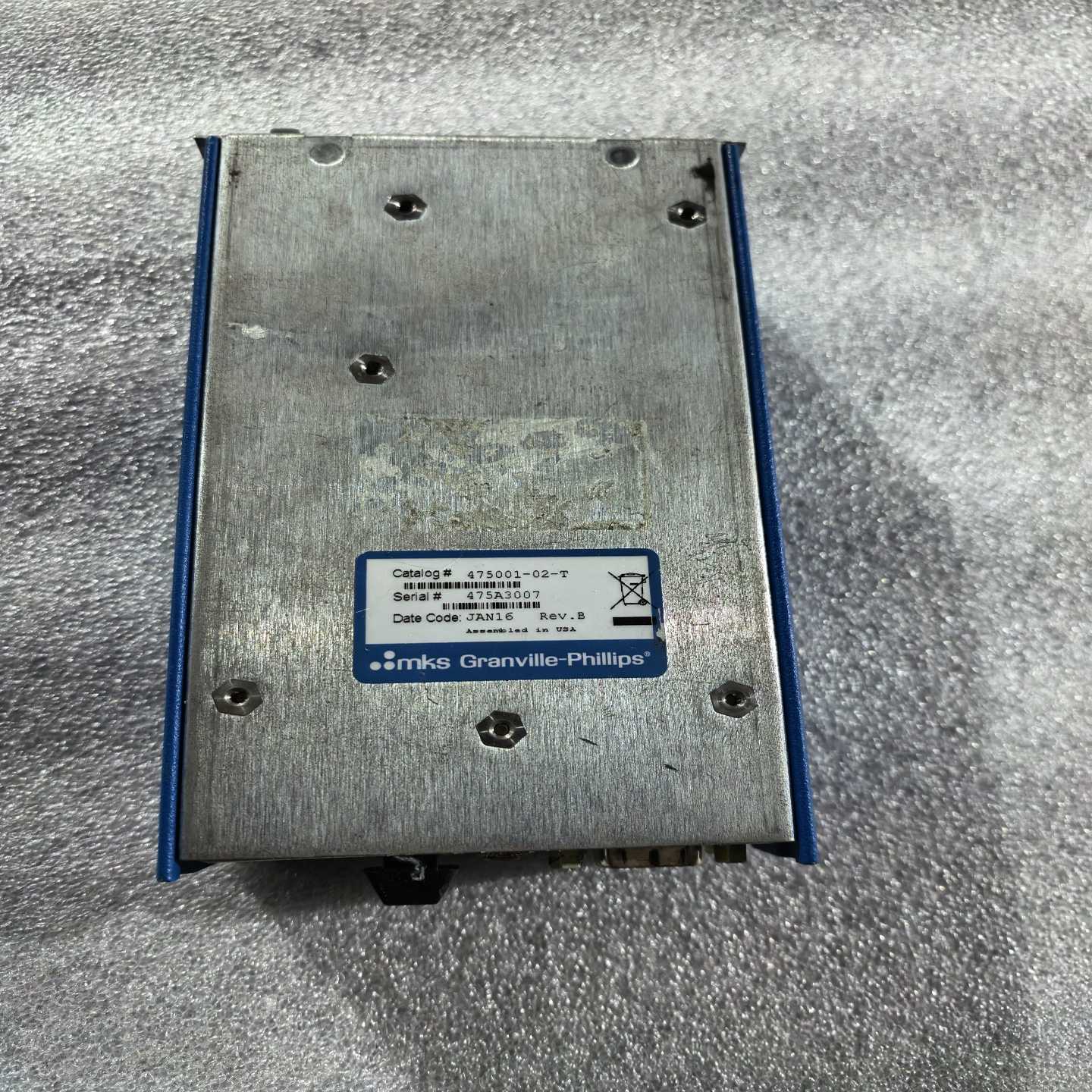 MKS真空压力计控制器475001-02-T，拆机件，实物图-议价