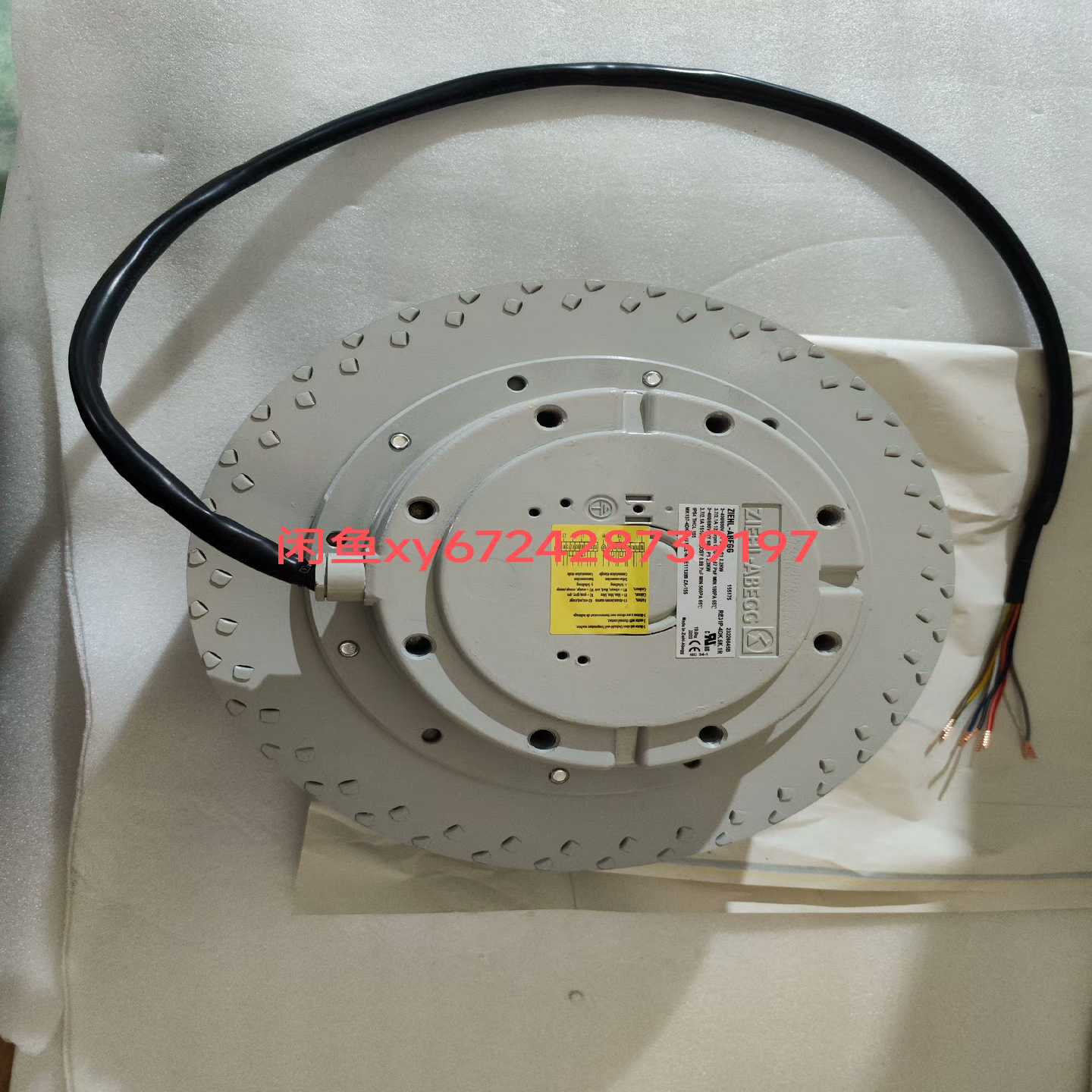 Ziehl-Abegg施乐百离心风机RG31P RE31拍前询价