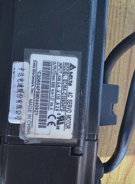 议价伺服电机ECMAC30604PS成色一般明显使用痕议价
