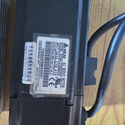 议价伺服电机ECMAC30604PS成色一般明显使用痕议价