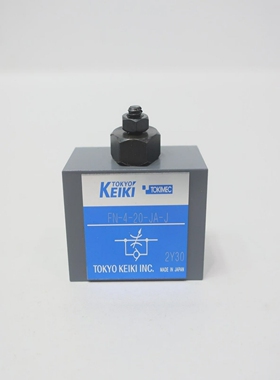 TokyoKeikiFN-4-20-JA-JTokimec液压流量控制阀