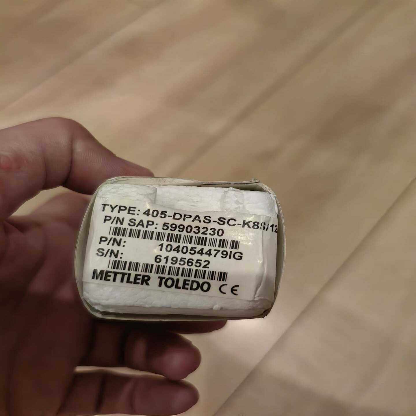 全新未使用，梅特勒托利多pH电极，型号405-DPAS-SC--议价商品