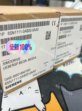 6SN1111-0AB00-0AA0，成色99新询价