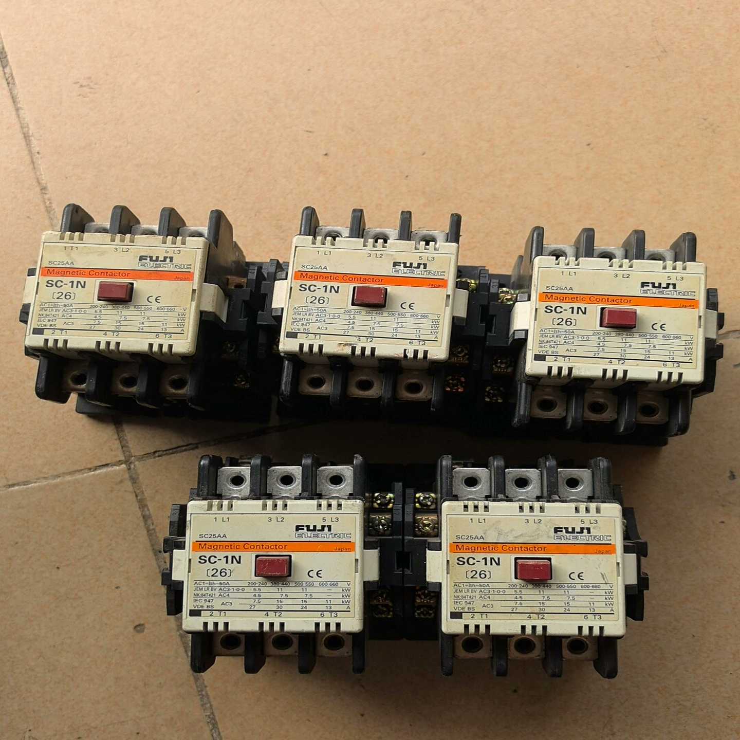议价富士接触器SC-1N26，110V，正品，二手拆机，成色漂