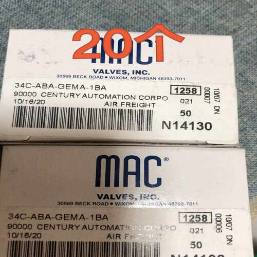 咨询-MAC电磁阀34C-ABA-GEMA-1BA