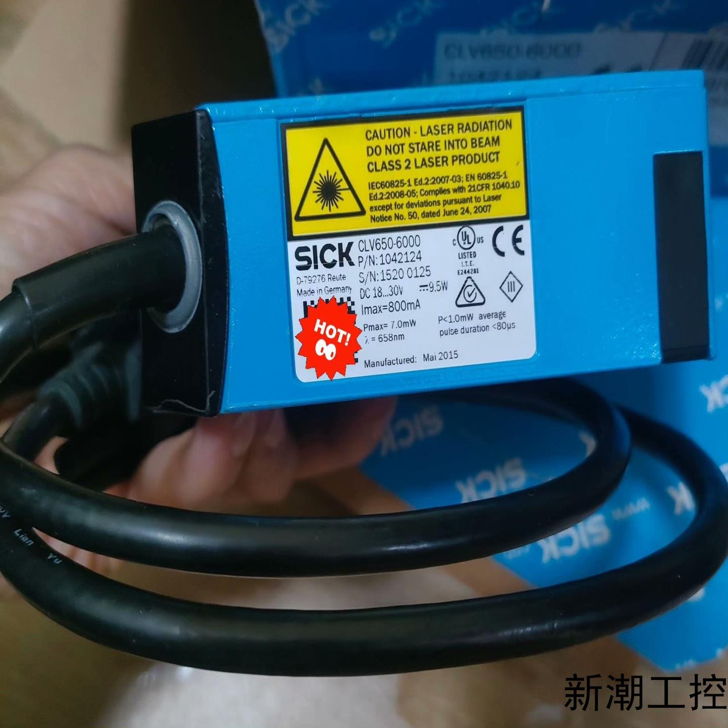 sick西克条码扫描器CLV650-6000仓存货九九新功议价商品
