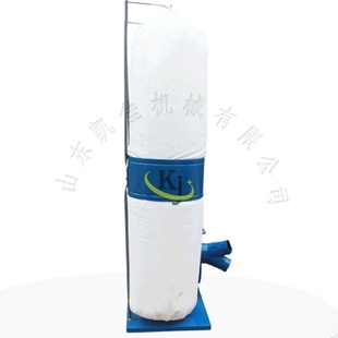 木工粉尘吸尘器单双桶布袋吸尘机工业双桶布袋吸尘器移动集尘器