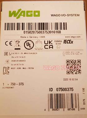 配件万可WAGO 750-555750-530模块现货议价