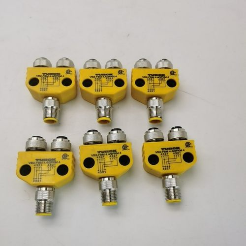 询价原装图尔克Y型M124芯公头转双头4芯母头VB2-FSM4