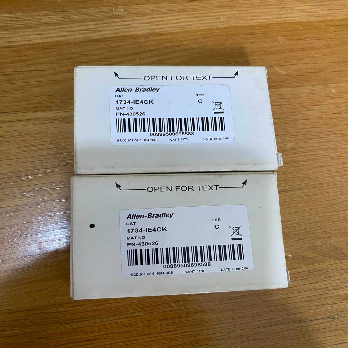 AB罗克韦尔模块，型号1734-IE4CK，包，询价