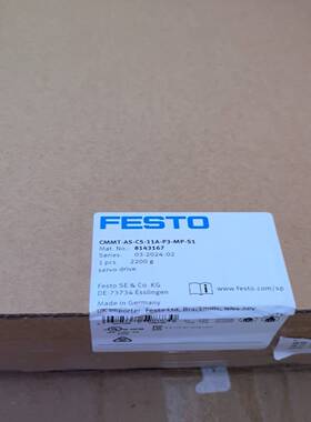 FESTO8143167伺服驱动控制器-议价