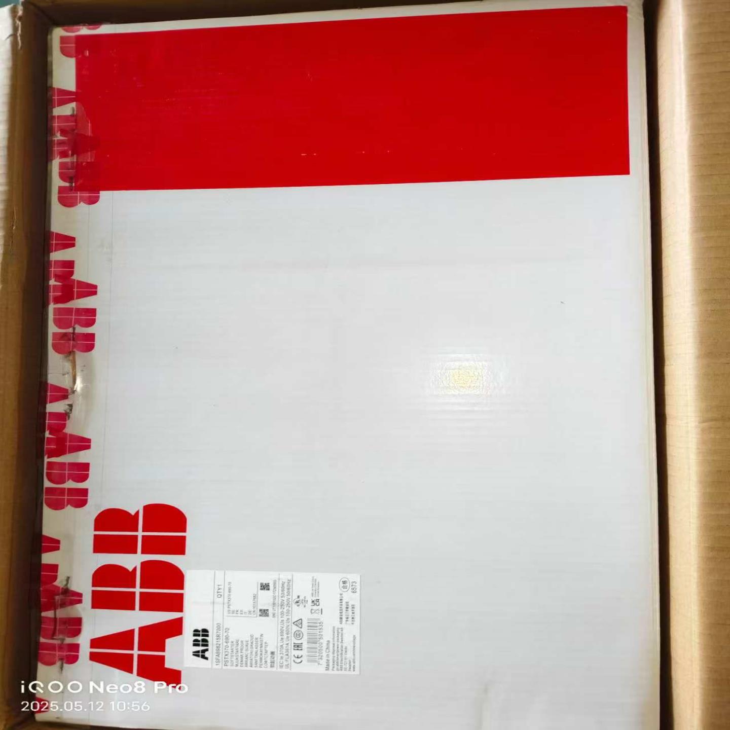 【请询价】ABB软启动器PSTX370-690-70全新未使用原包