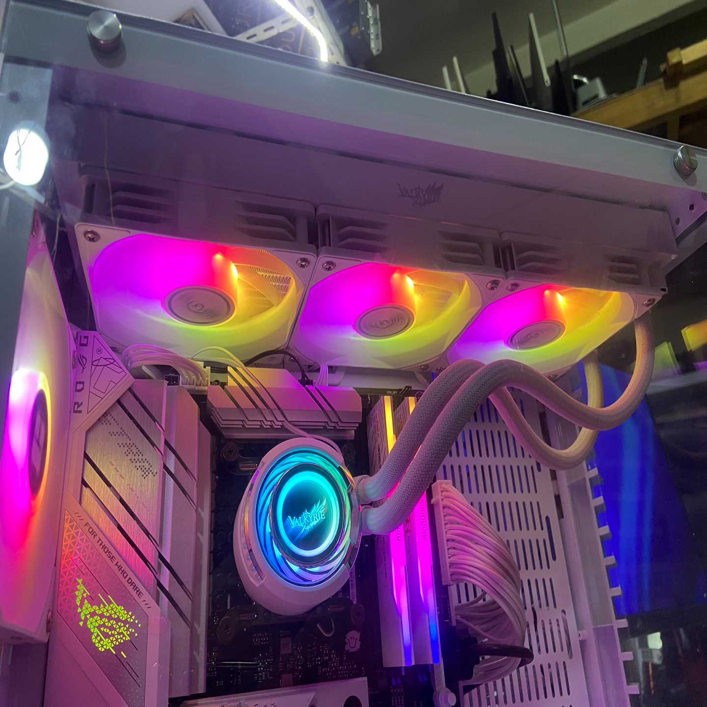 瓦尔基里C360W-RGB水冷功能正常只有inter扣具议价