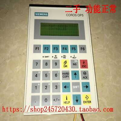 6AV3505-1FB01西门子操作屏OP5二手功能正常具体成色如图
