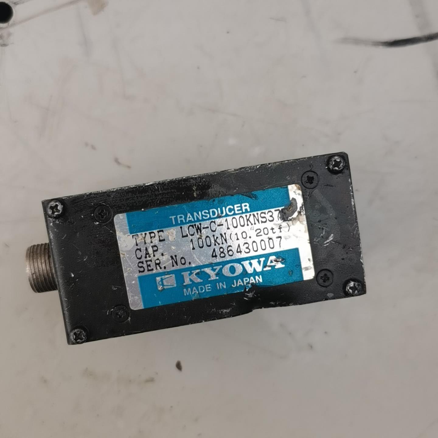 【议价】KYOWA共和电业压力传感器，LCW-C-100KNS37，