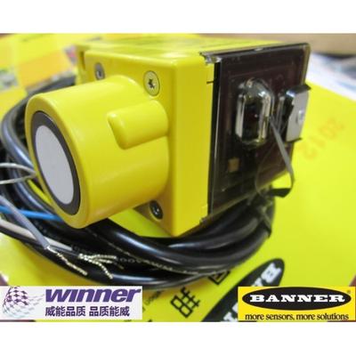 现货邦纳BANNER长距离超声波液位传感器Q45ULIU64BCR料位卷径询价