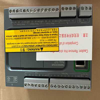 施耐德TM200CE24R一体型M200可编程逻辑控制器，
