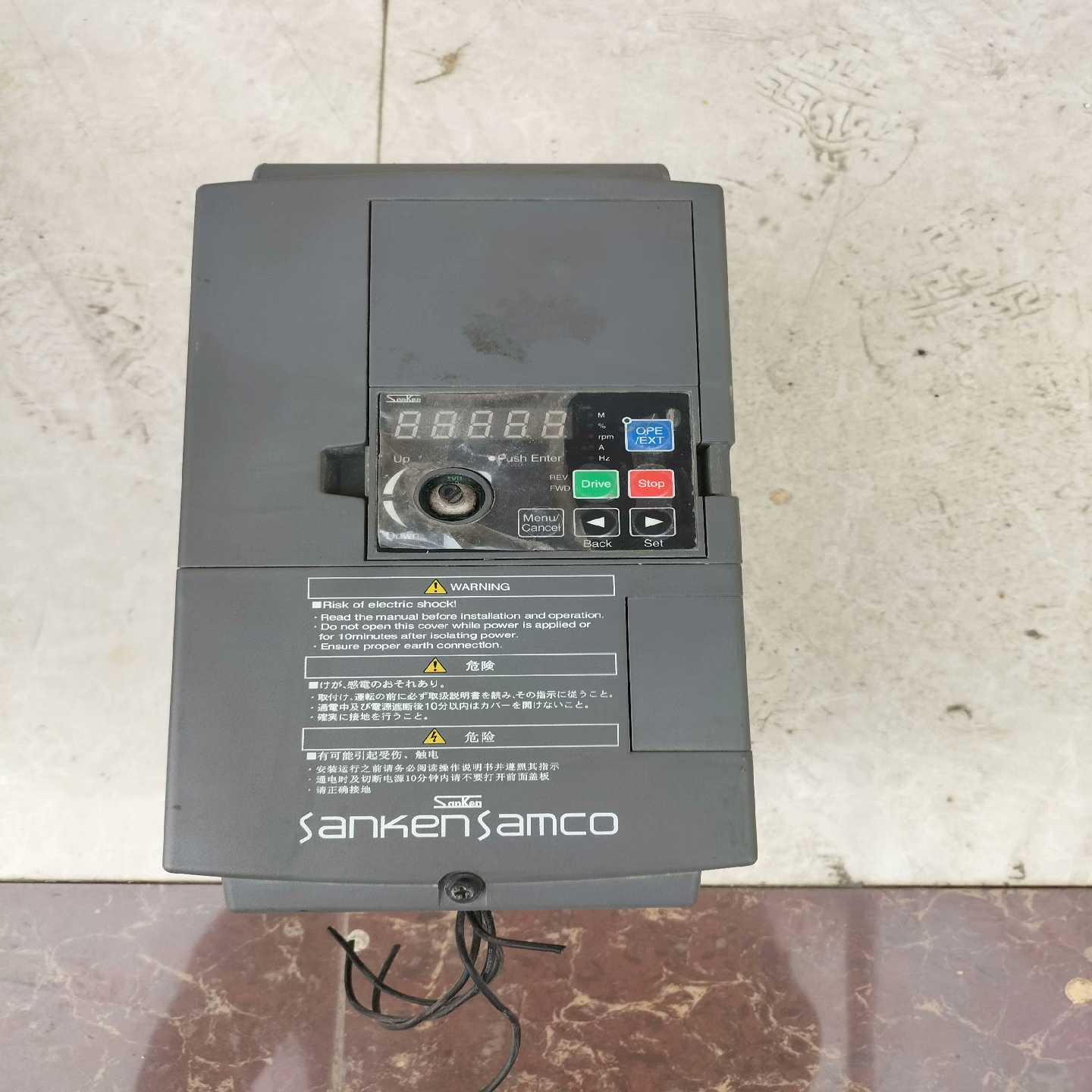 议价拆机三垦变频器VM06-0040-N4，4千瓦，380伏，