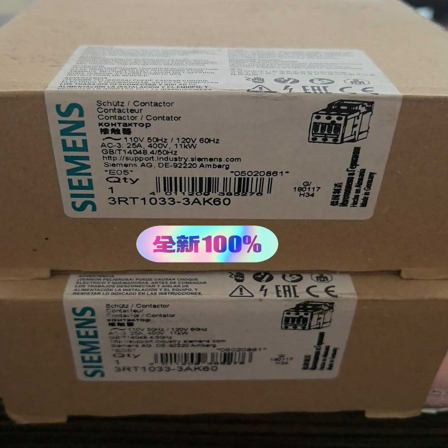 询价3RT1033-3AK60接触器，，所见