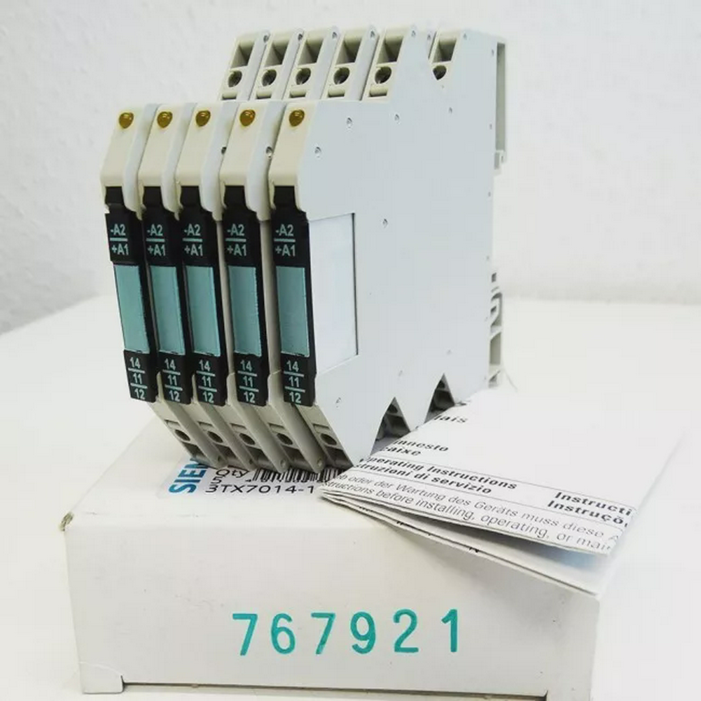 5xSiemensSirius3TX7014-1BM02Version:02Koppelrelais24V